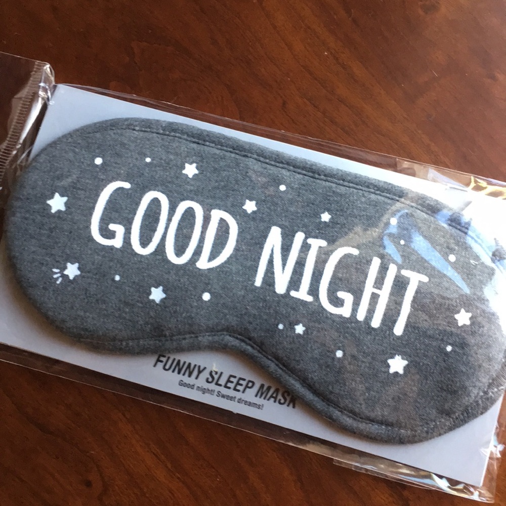 NWT sleep mask OS